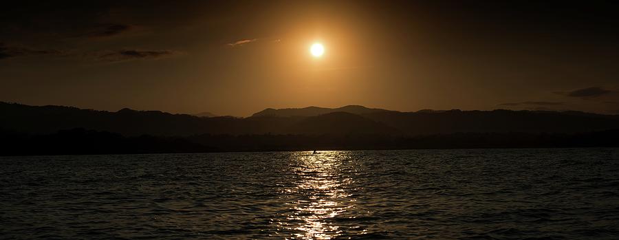 Sunset on Malawi lake Photograph by Robert Grac