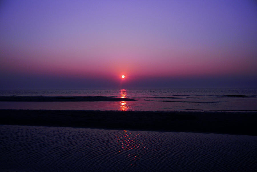 Sunset On North Sea Photograph by Dima Lauzzana