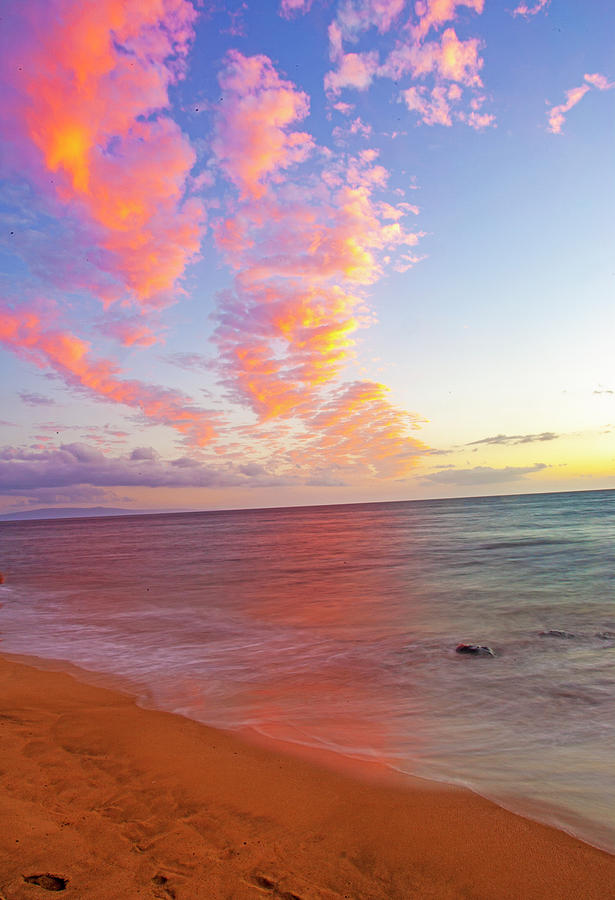 Sunset on Sugar Beach Photograph by Anthony Jones