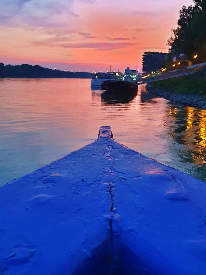 Sunset on the Blue Danube by Andrea Whitaker Sunset on the Blue Danube by Andrea Whitaker