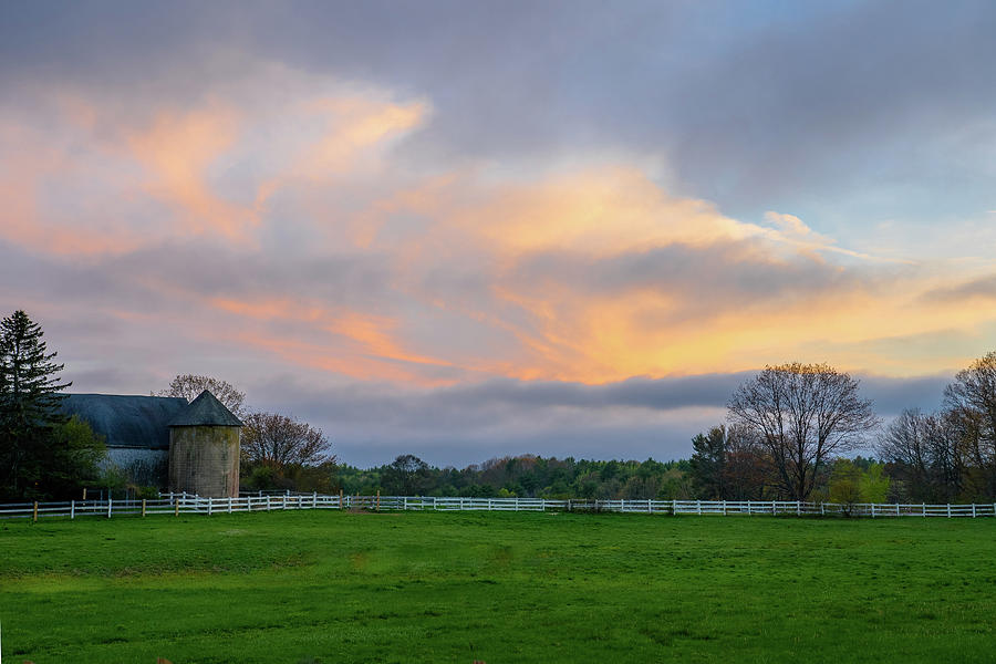 Sunset On The Farm Photograph by DiGiovanni Photography