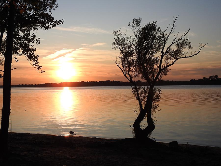 Sunset on the Ottawa River Photograph by Betty-Anne McDonald