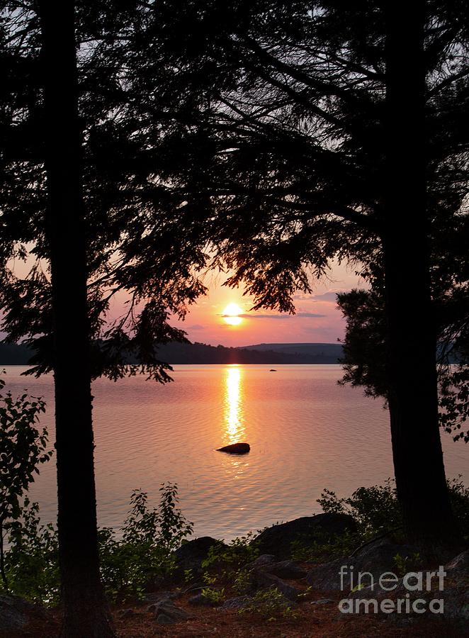 Sunset on the Rock Photograph by Karin Pinkham Sunset on the Rock Photograph by Karin Pinkham