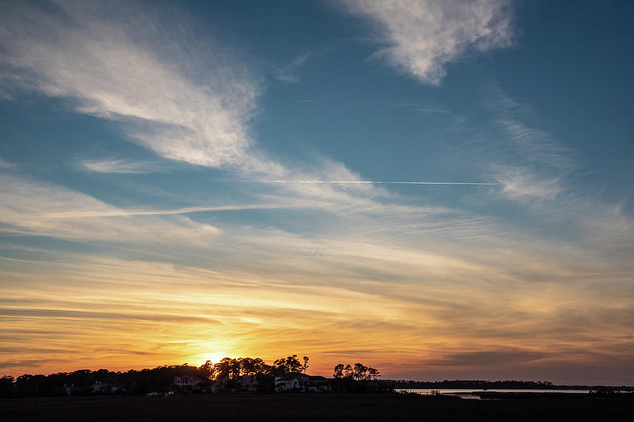 Sunset Over Bobb Island Photograph by Dennis Schmidt
