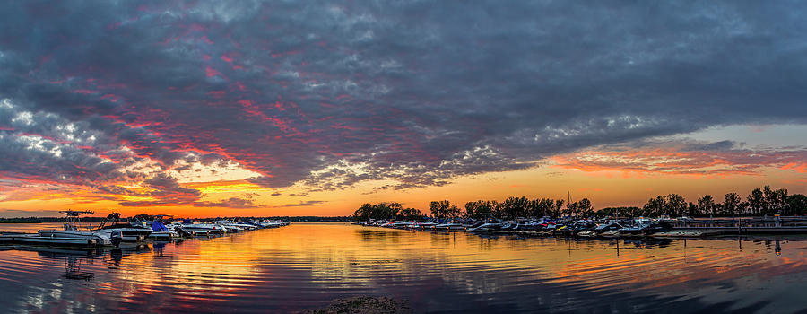 Sunset over Braddock Bay by Mark Papke Sunset over Braddock Bay by Mark Papke