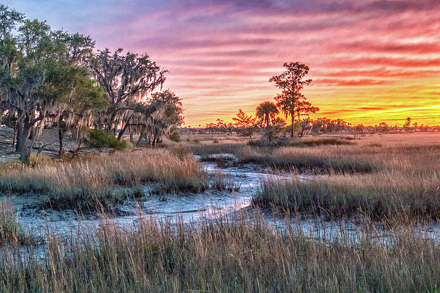 Sunset over Chisolm Island by Scott Hansen Sunset over Chisolm Island by Scott Hansen
