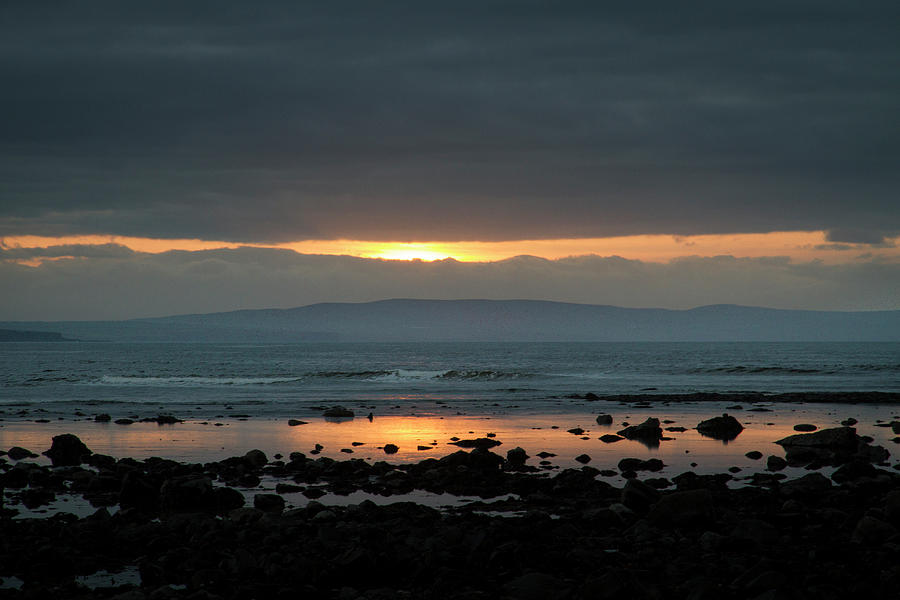 Sunset over Kerry Head Photograph by Mark Callanan