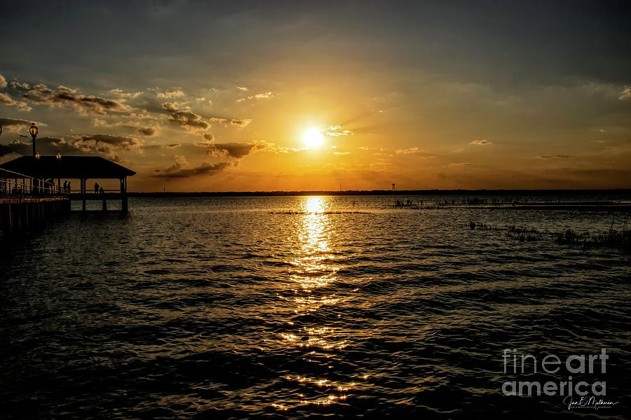 Sunset Over Lake Jackson II Photograph
