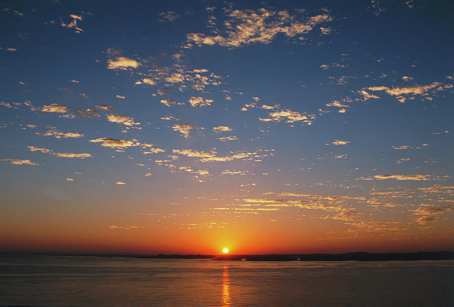 Sunset Over Nile River Photograph by Frans Lemmens