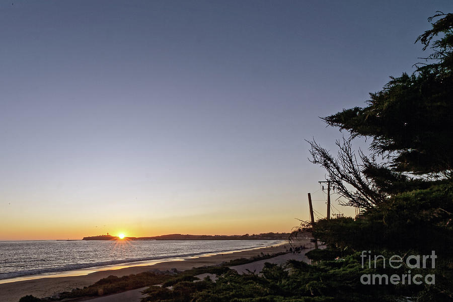 sunset over Pillar Point in Half Moon Bay Photograph by Natural Focal Point Photography