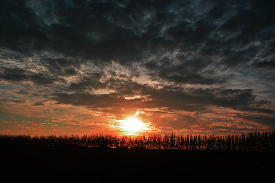 Sunset Over Plains Photograph by Matt Quest - Fine Art America