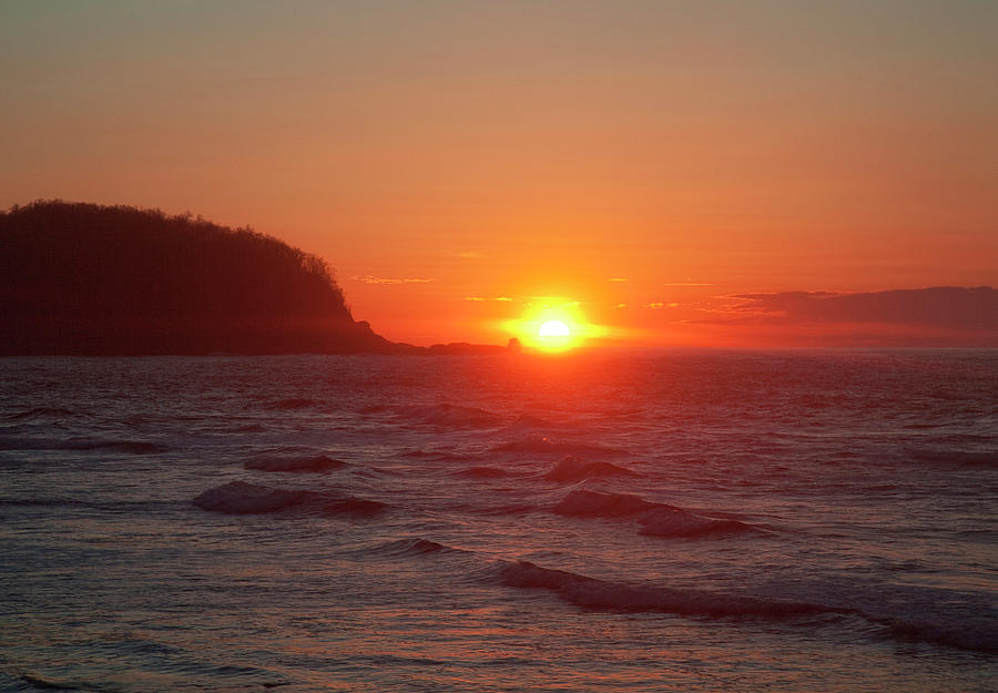 Sunset Over Shiretoko Peninsula Photograph by Keiki Haginoya/a.collectionrf