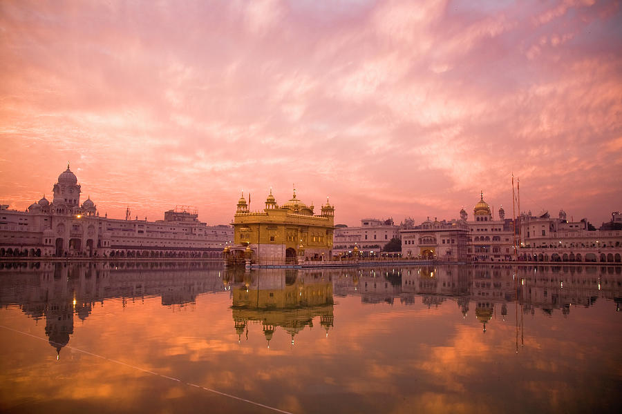 Sunset Over Sikhisms Holliest Photograph by Christopher Pillitz