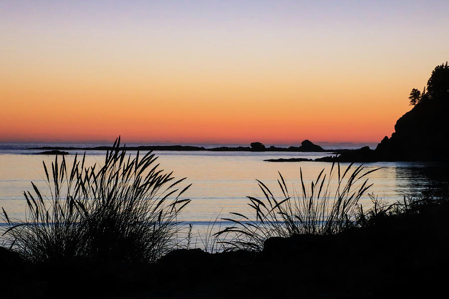 Sunset over Sunset Bay, Oregon 6 Photograph by Dawn Richards