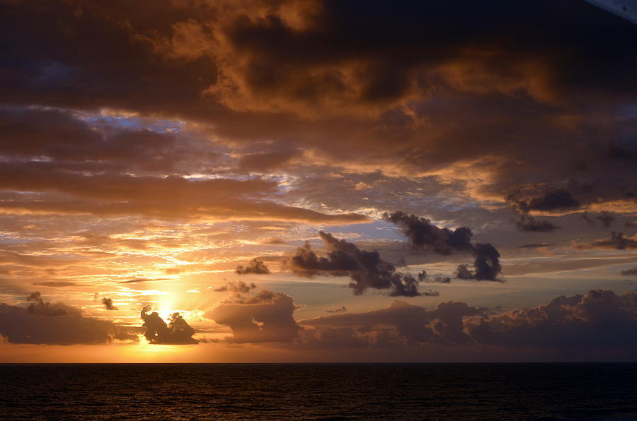 Sunrise Over The Atlantic Photograph