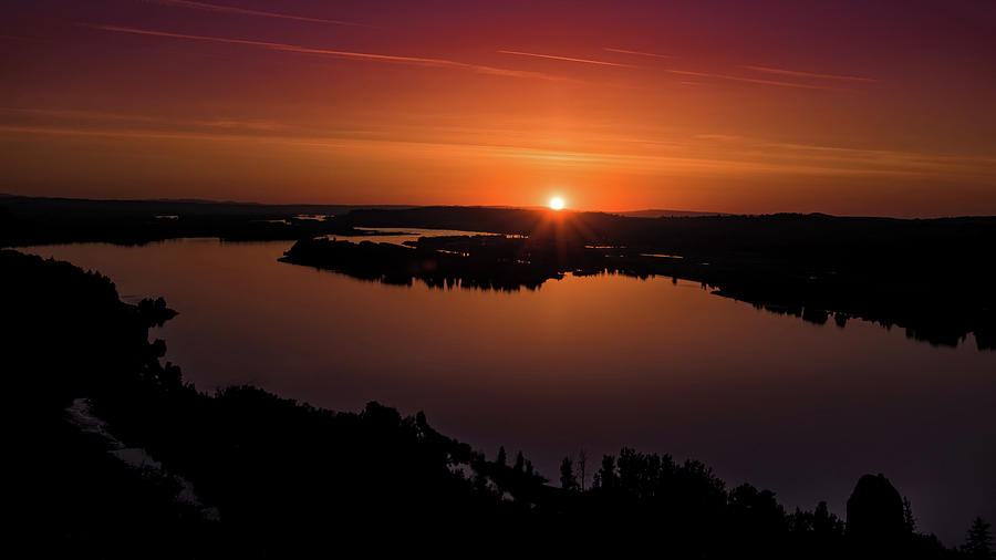 Sunset over the Columbia River Gorge, Crown Point by Johanna Froese Sunset over the Columbia River Gorge, Crown Point by Johanna Froese