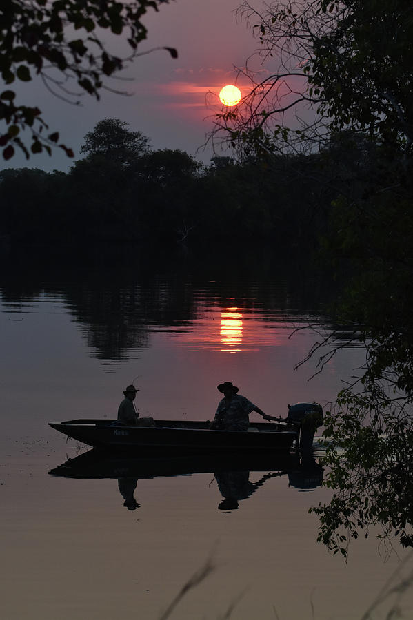 Sunset Over the Kafue River Photograph by Ben Foster