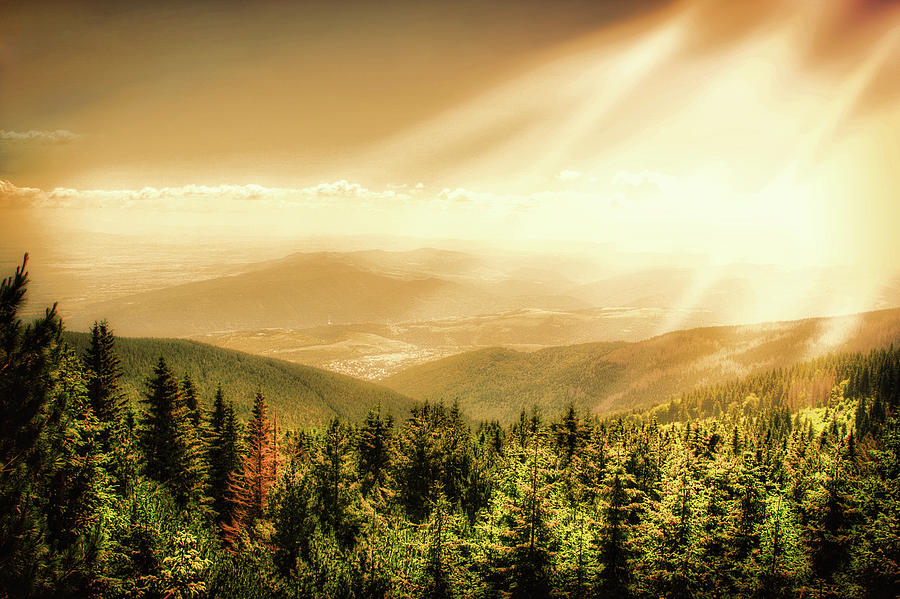 Sunset Mountain by Anna Yanev Sunset Mountain by Anna Yanev