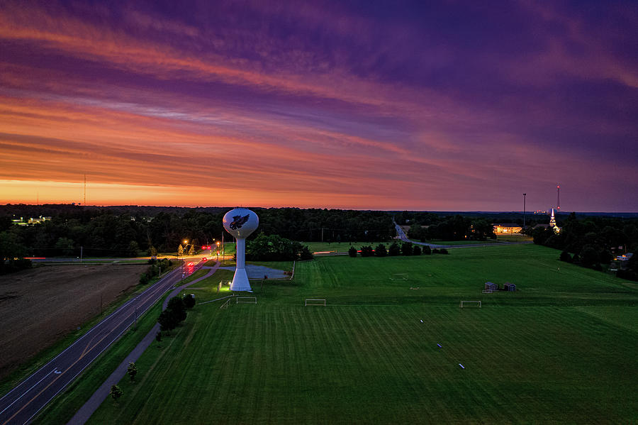 Sunset Over the Tower by Nick Smith Sunset Over the Tower by Nick Smith