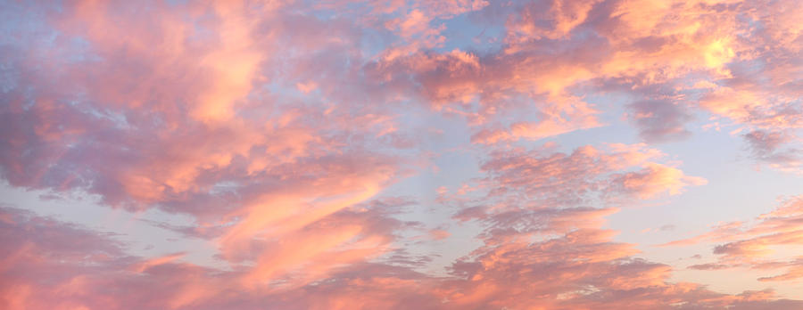Sunset Panorama Photograph by Gill Billington