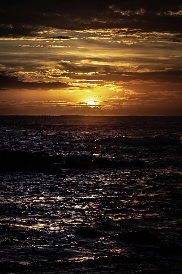 Sunset Peek-a-Boo Photograph by Jeremy Rhoades - Fine Art America