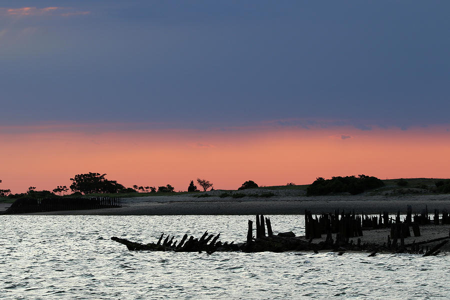Sunset Port Jefferson New York Photograph by Bob Savage