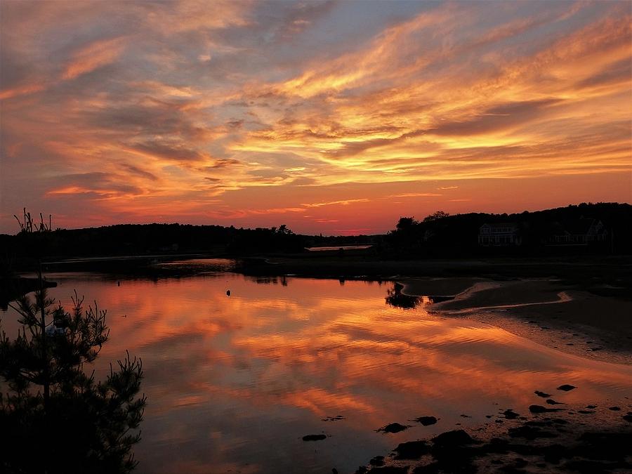 Sunset Reflections Photograph by Elaine Franklin