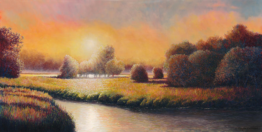 Sunset Serenity Painting by Douglas Castleman
