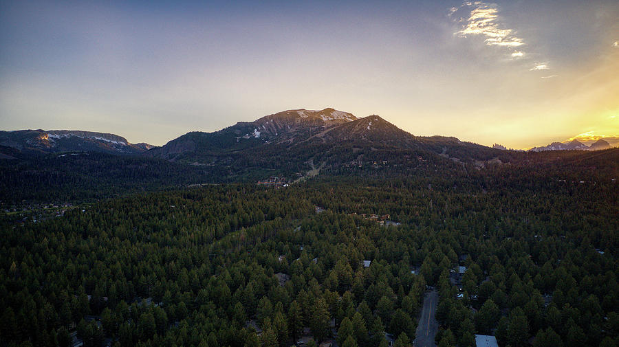 Sunset Sierra Nevada Mountains Photograph by Anthony Giammarino