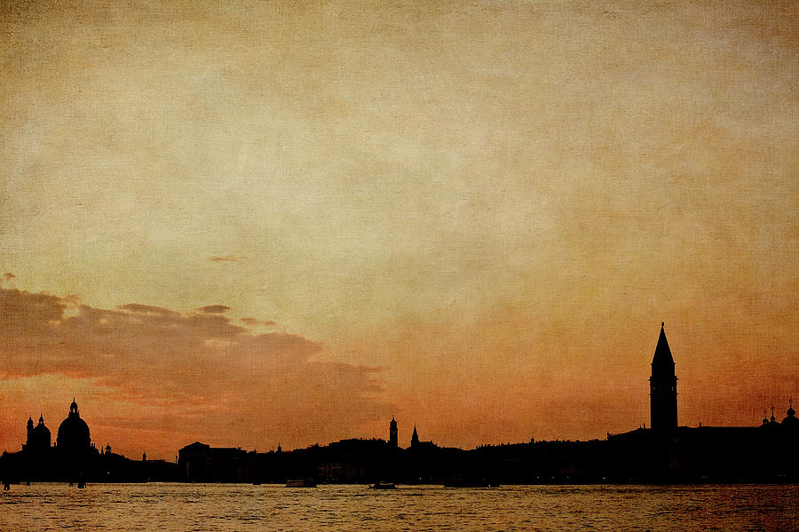 Veneto Photograph - Sunset Skyline From S. Maria To San by Alexandre Fp Veneto Photograph - Sunset Skyline From S. Maria To San by Alexandre Fp