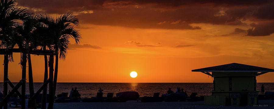 Sunset - St Pete Beach 2 Photograph by Frank Mari