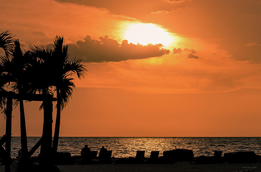 Sunset - St Pete Beach Photograph by Frank Mari
