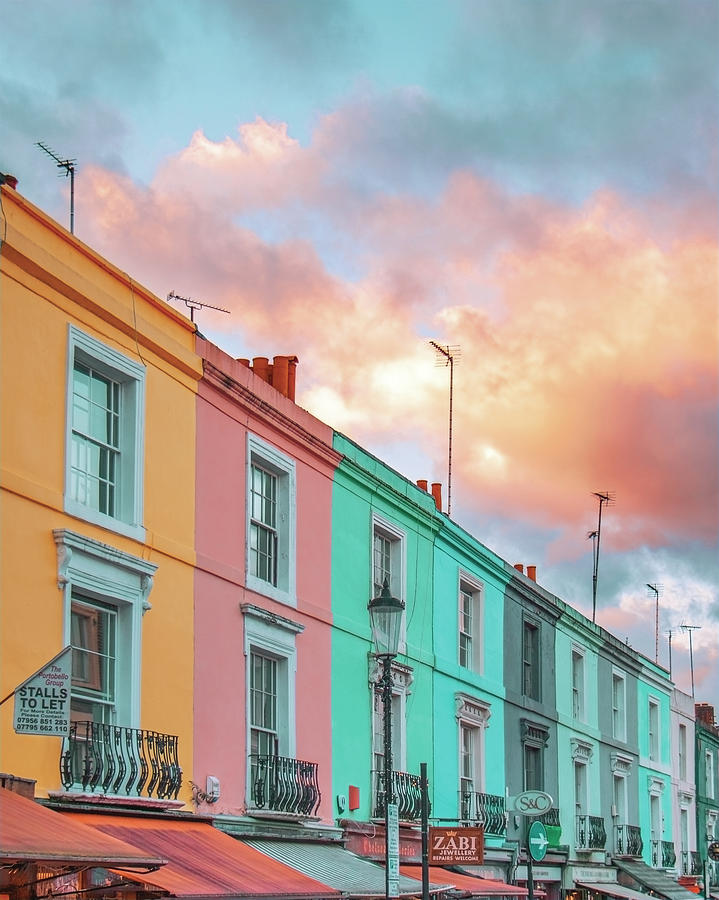 Sunset street by Gabor Estefan Sunset street by Gabor Estefan