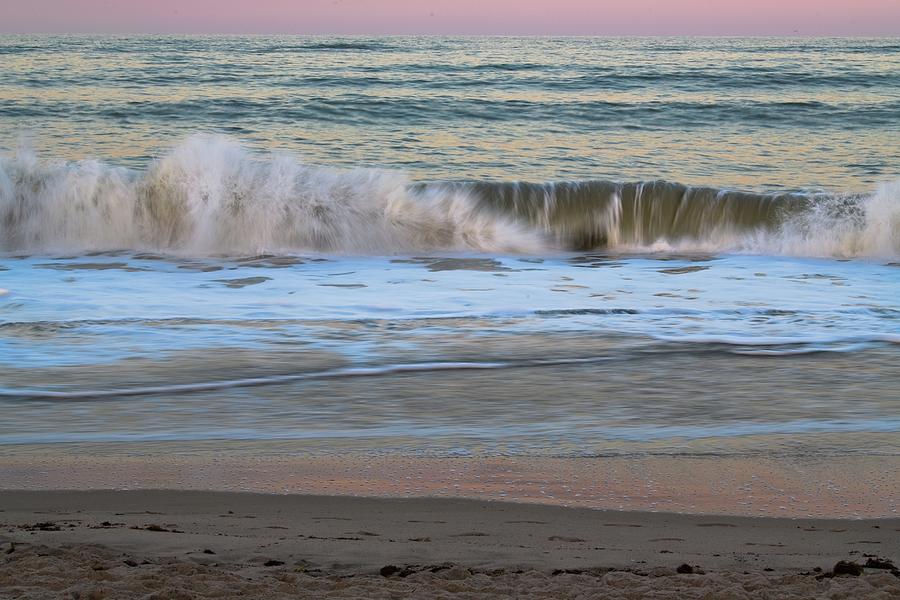 Sunset Photograph - Sunset Wave 14 Vero Beach Florida by T Lynn Dodsworth