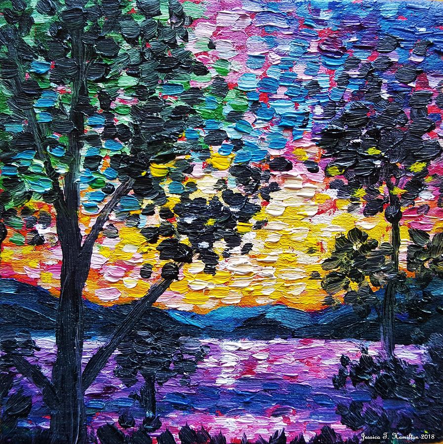 Sunsets In Hawaii Painting