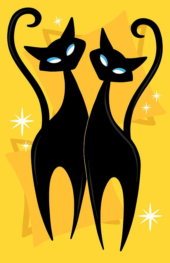 https://images.fineartamerica.com/images/artworkimages/mediumlarge/2/sunshine-spectacular-atomic-age-black-kitschy-cats-little-bunny-sunshine.jpg