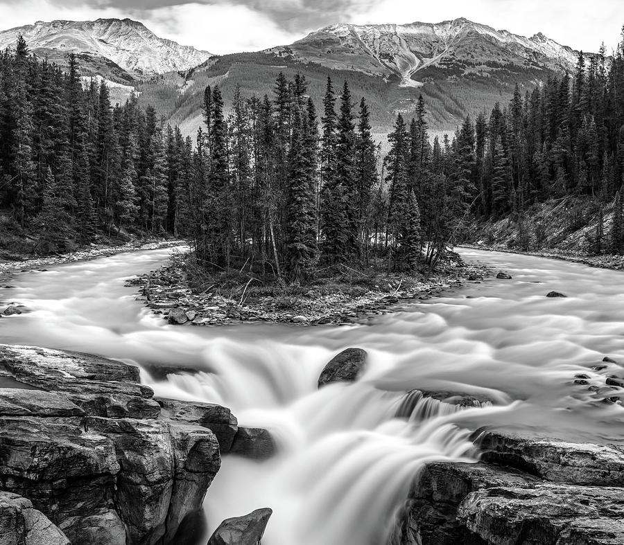 Sunwapta falls B and W 16 x 14 by Pierre Leclerc Photography Sunwapta falls B and W 16 x 14 by Pierre Leclerc Photography