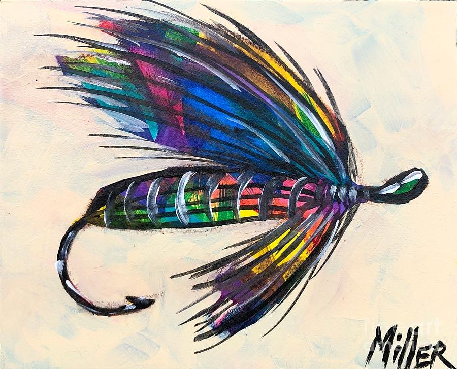 Bold Painting - Super Fly II by Tracy Miller Bold Painting - Super Fly II by Tracy Miller