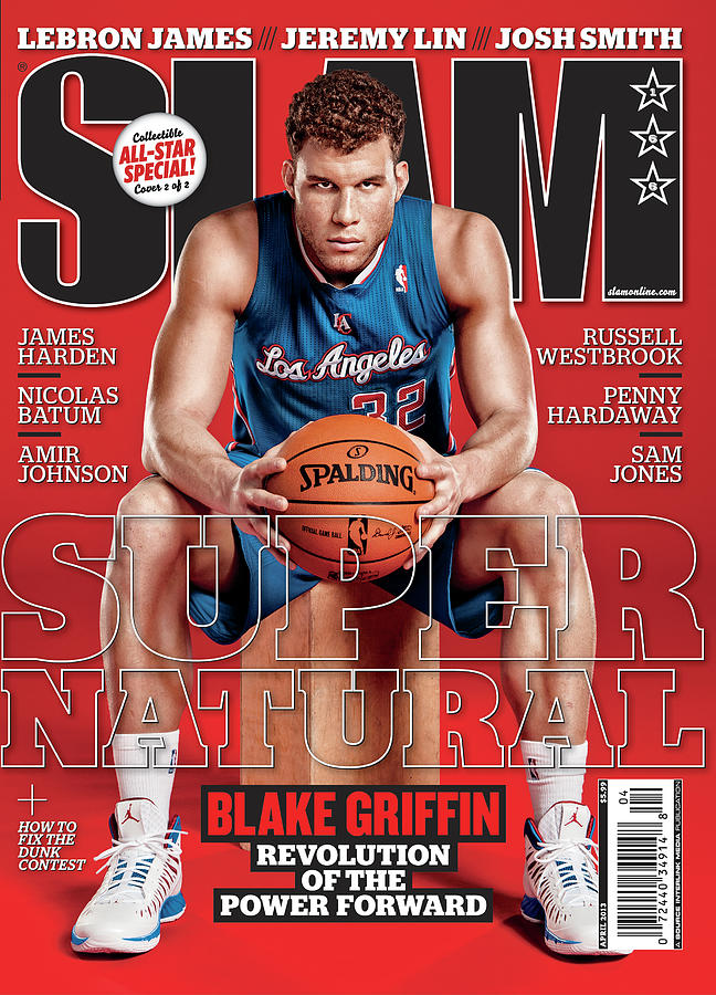 Super Natural: Blake Griffin SLAM Cover Photograph by Tom Medvedich