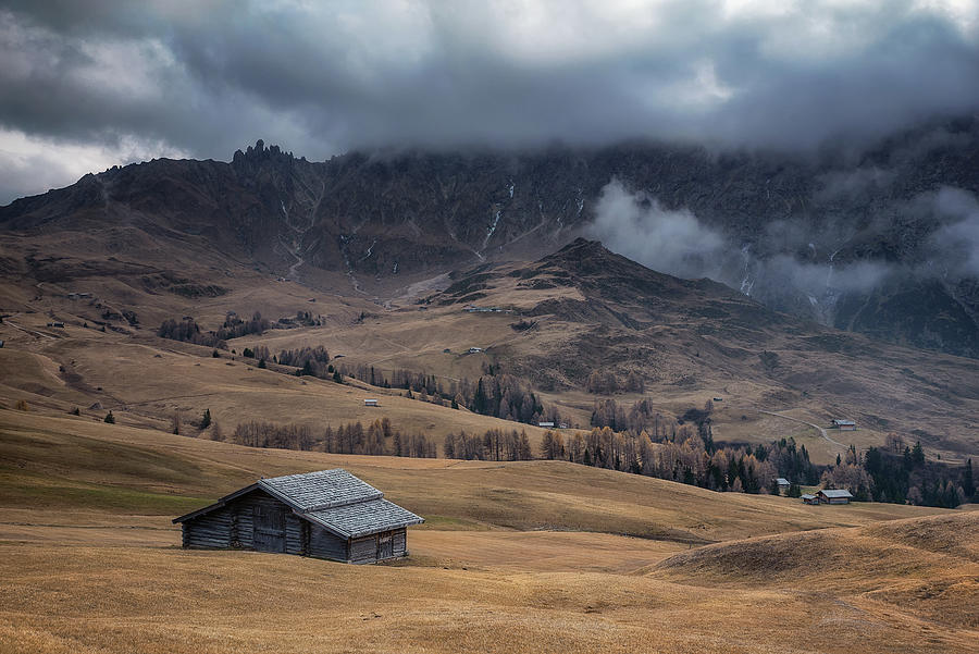 Superb tranquility - Alpe di Siusi Photograph by Elias Pentikis