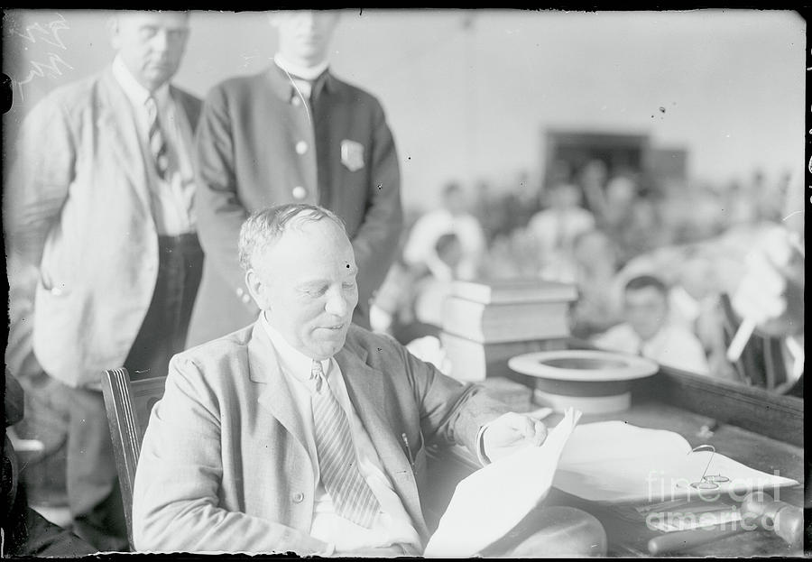Superintendent Walter White On Witness Photograph by Bettmann
