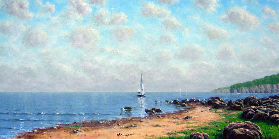 Superior Sailing Painting by Rick Hansen