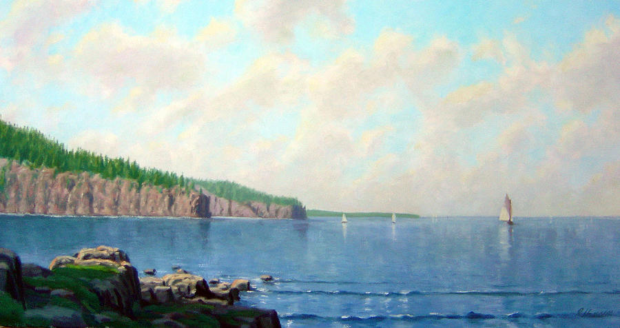 Superior View Painting by Rick Hansen