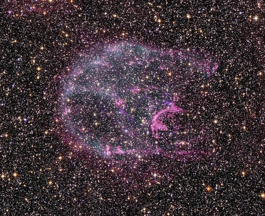 Supernova Remnant Combined X-ray Photograph by Nasa/esa/hubble Heritage Team/stsci/aura/spl