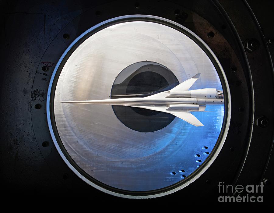 Supersonic Aircraft Model In Wind Tunnel Photograph by Nasa/quentin Schwinn/science Photo Library