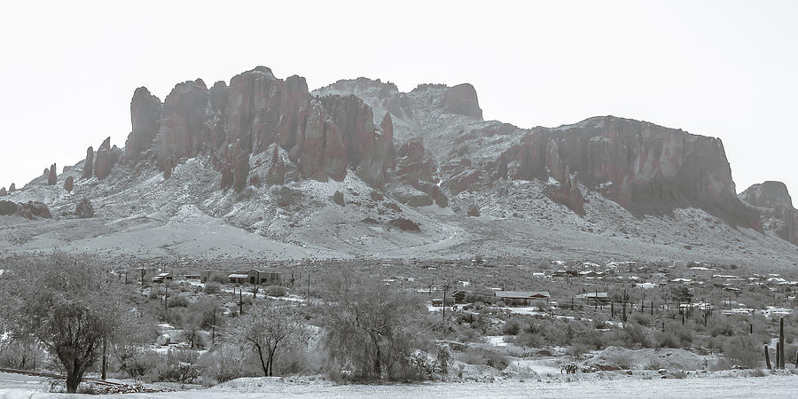Superstition Mountains Photograph by Darrell Foster