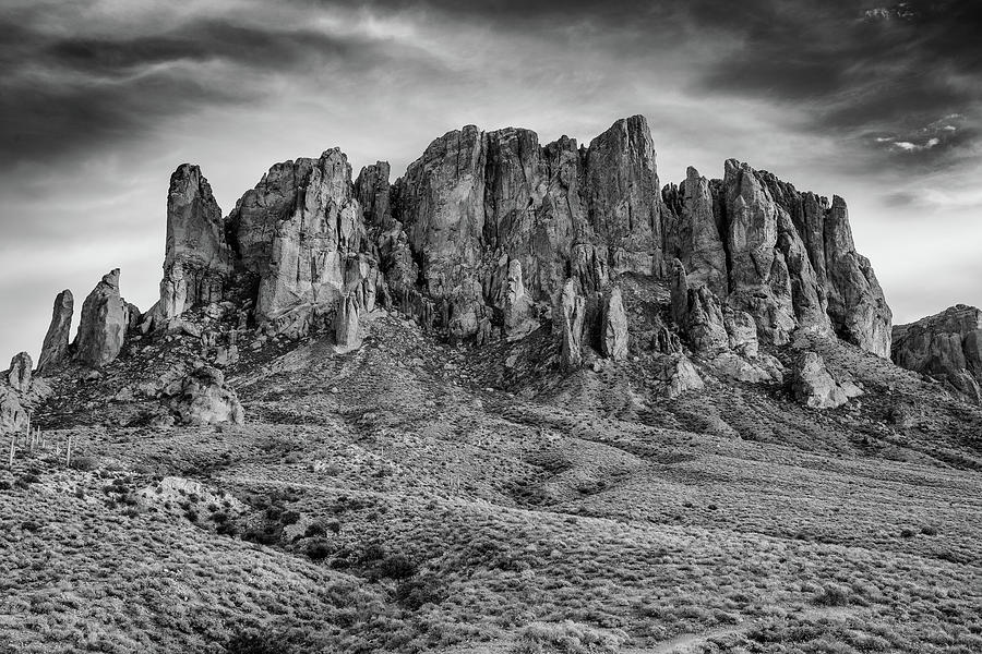 Superstitions in Black and White Photograph by Greg Nyquist