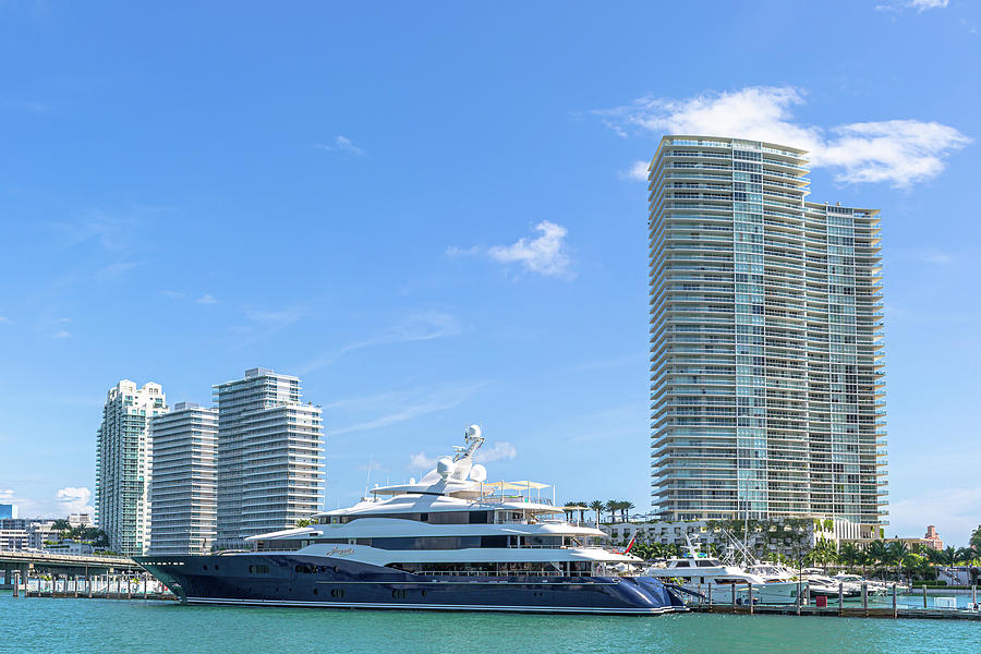 superyacht in miami