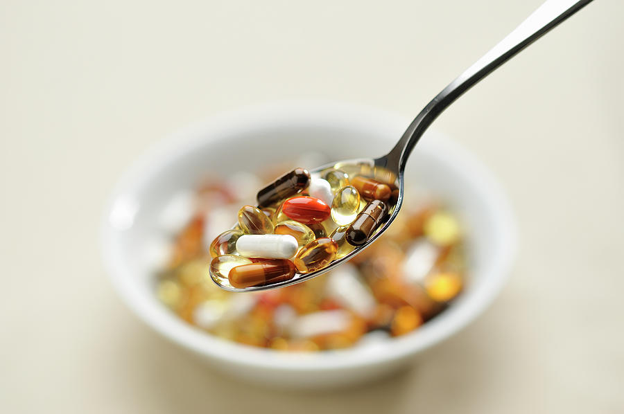 Supplements To Take With A Spoon Photograph by Yagi Studio