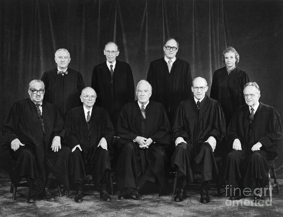 Supreme Court In 1982 Photograph By Bettmann Fine Art America